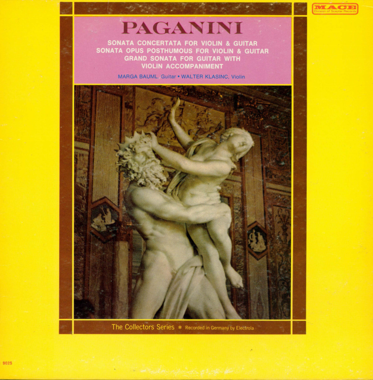 Album cover for Paganini