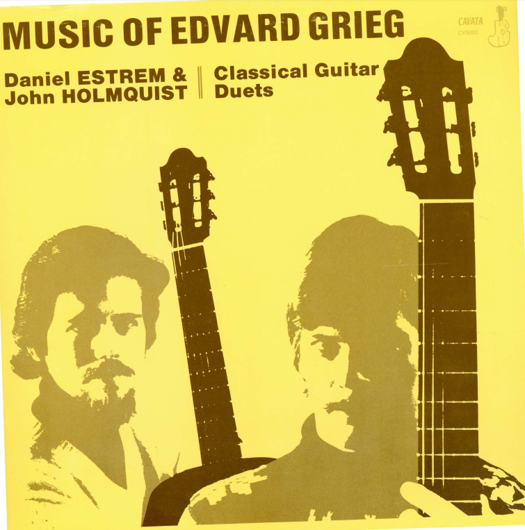 Album cover for Music of Edvard Grieg