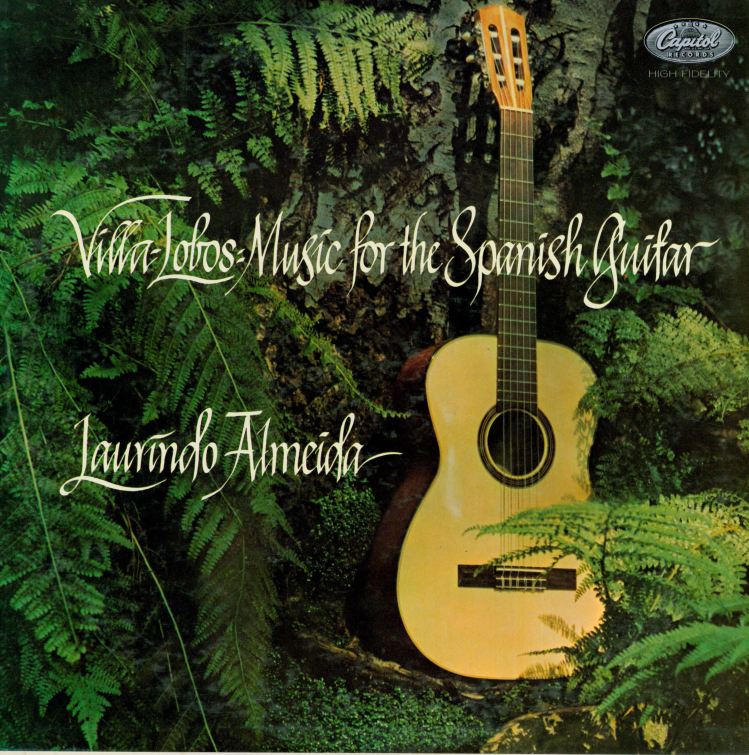 Album cover for Villa-Lobos: music for the Spanish guitar