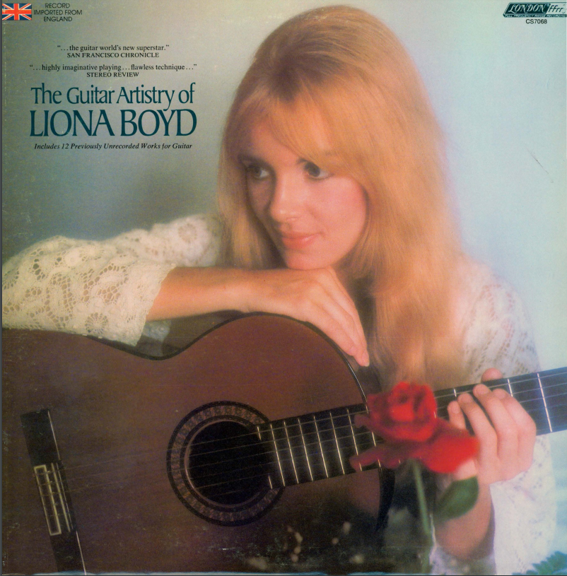Album cover for Guitar artistry of Liona Boyd