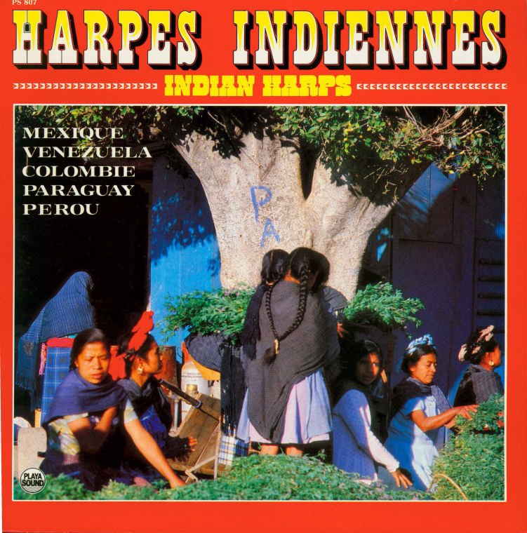 Album cover for Harpes Indiennes