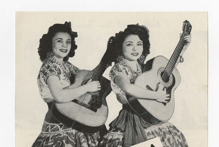 Program, Hermanas Padilla Mexico City Tipica Revue, San Gabriel Mission Playhouse, 1946