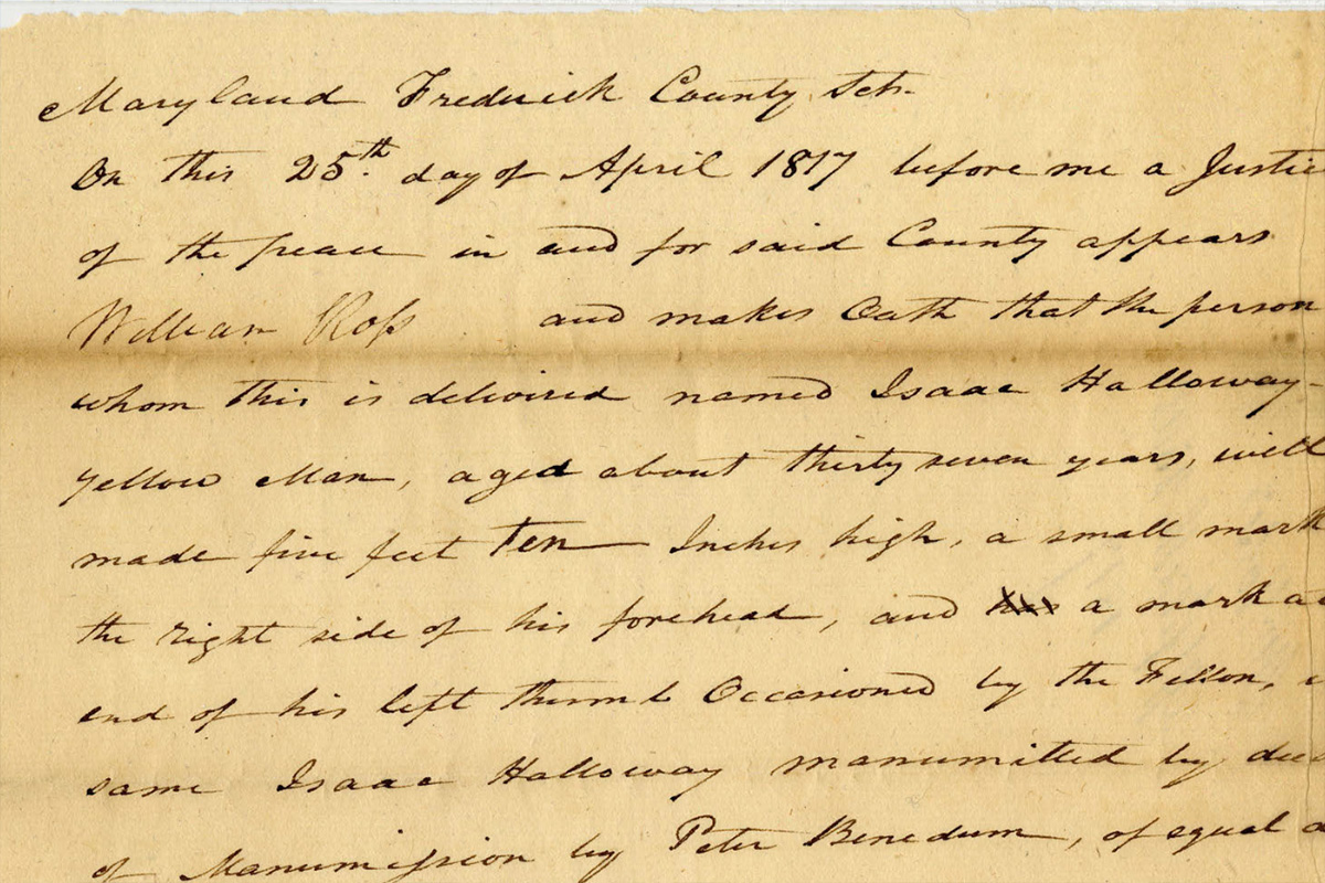 hand-written document