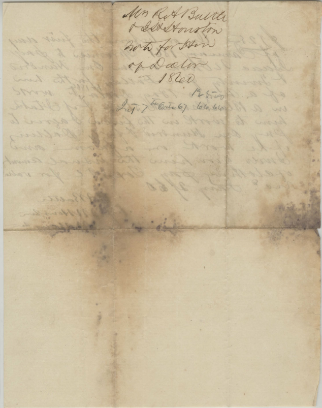 Note for the hiring of a slave