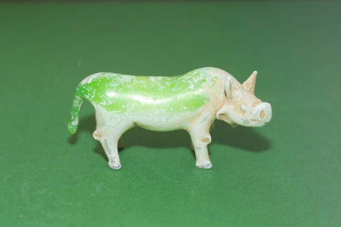 Glass weight in shape of water buffalo