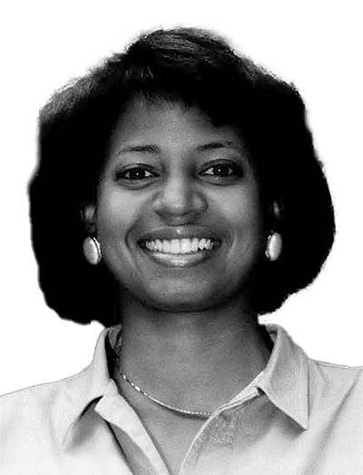 Michelle Cooper, President of Associated Students, 1990-1991