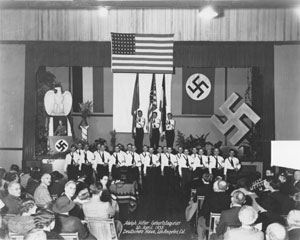 Adolf Hitler Geburtstagfeier. (Birthday Celebration) Los Angeles, April 20, 1935