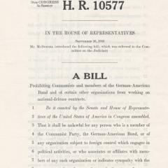 Bill titled HR 10577