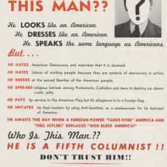 Broadside page for Who Is This Man?