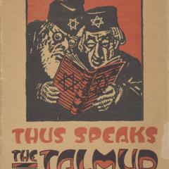 Pamphlet cover for Thus Speaks the Talmud