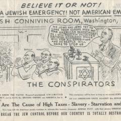 Brochure page for The Conspirators