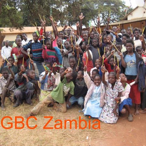 Zambian children (detail from GBCZ informational material)
