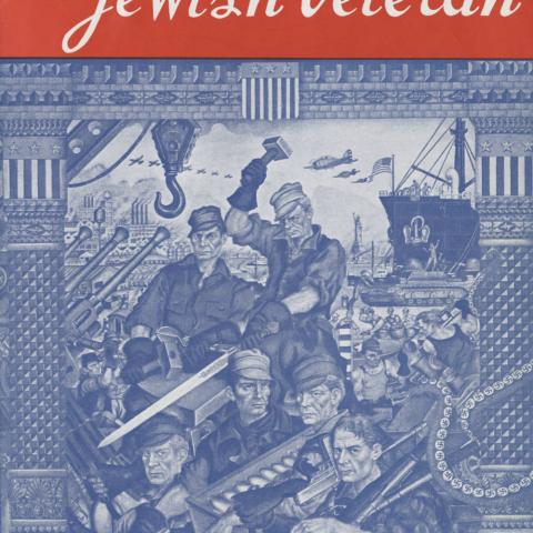 Magazine cover for Jewish Veteran