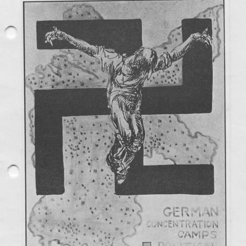 Booklet cover for Youth Against Nazism for Democracy