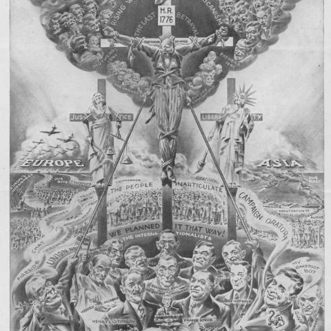 Reprint cover for The Swelling Tide of Nationalism