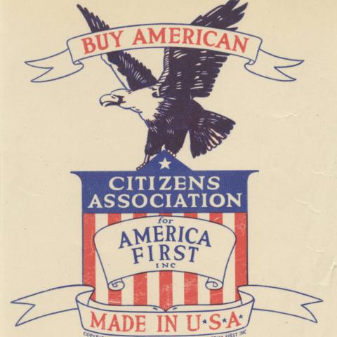 Label titled Buy American