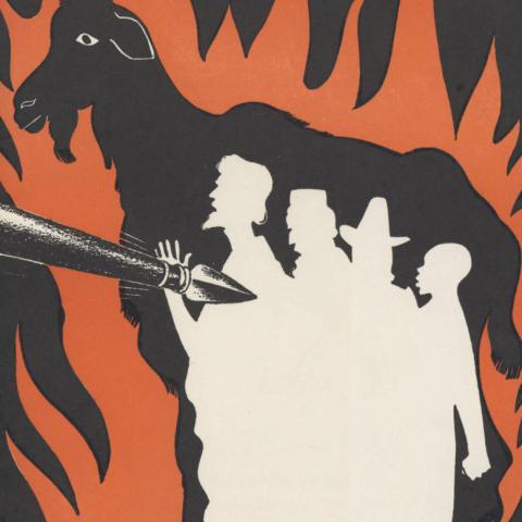 Pamphlet cover for They Got the Blame