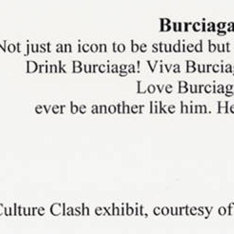 Burciaga memory by Montoya