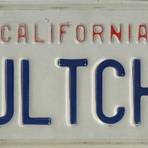 "KULTCHA" License plate