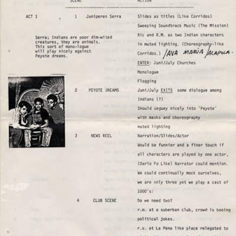 Draft of "The Mission"