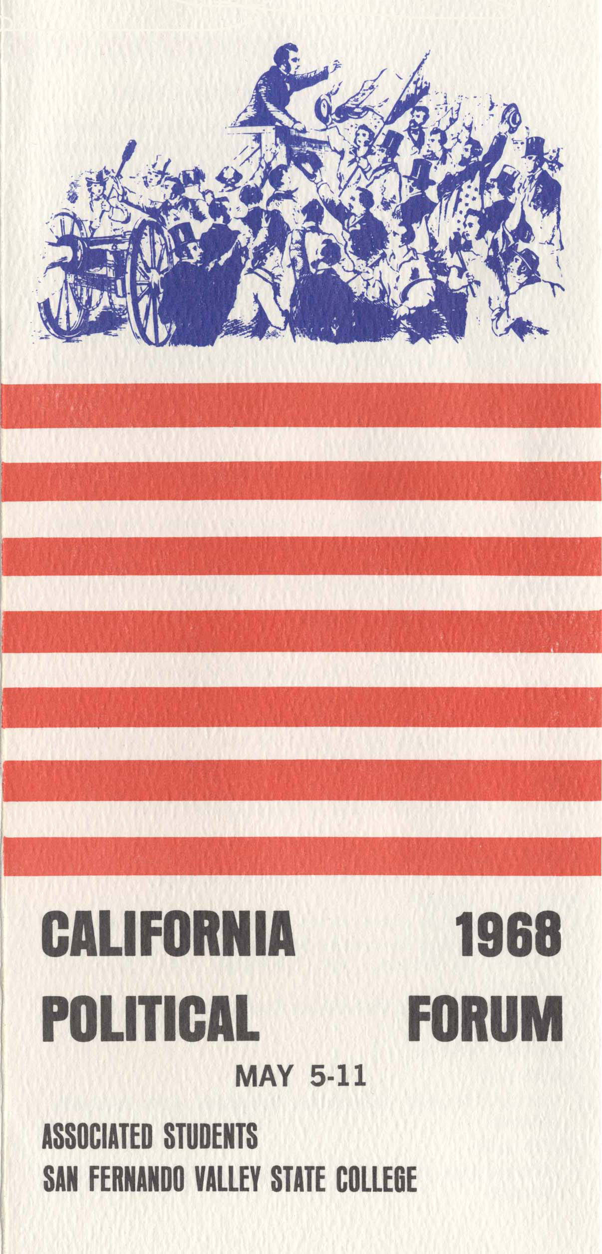 California Political Forum brochure