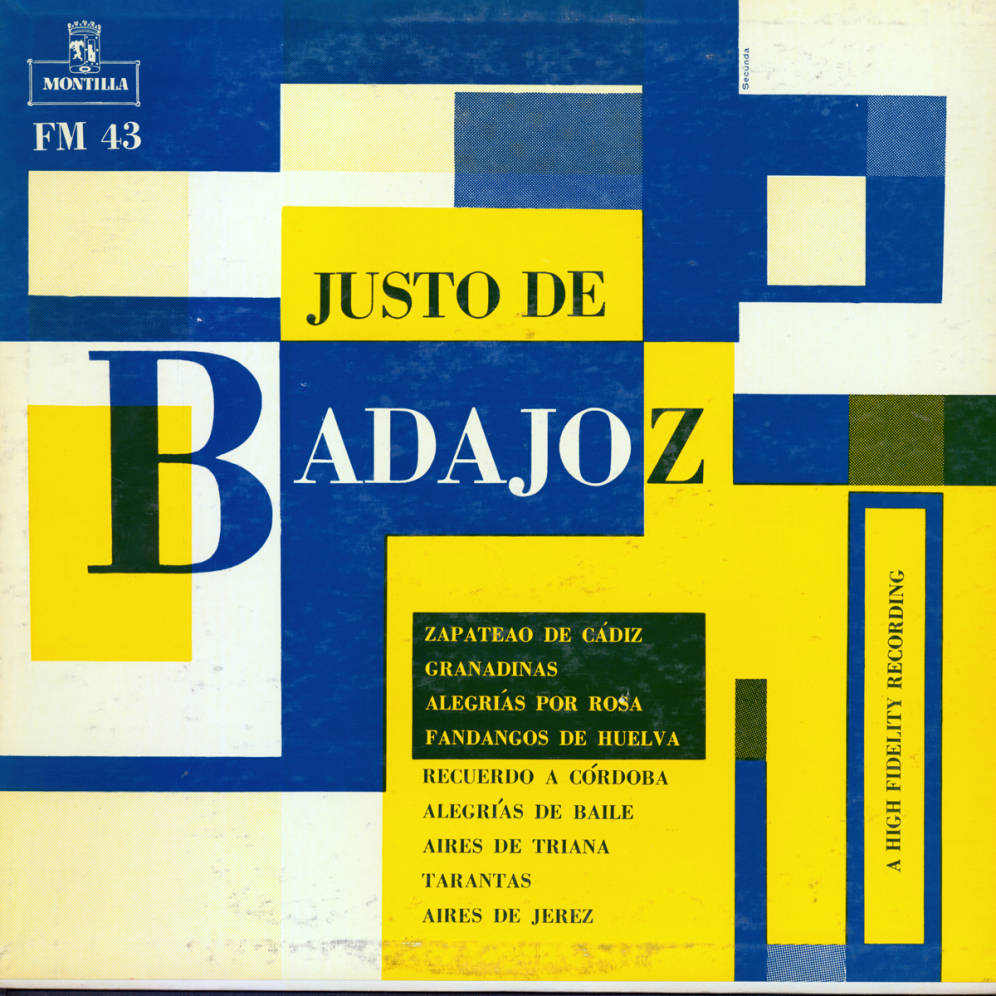 Album cover for Justo de Badajoz