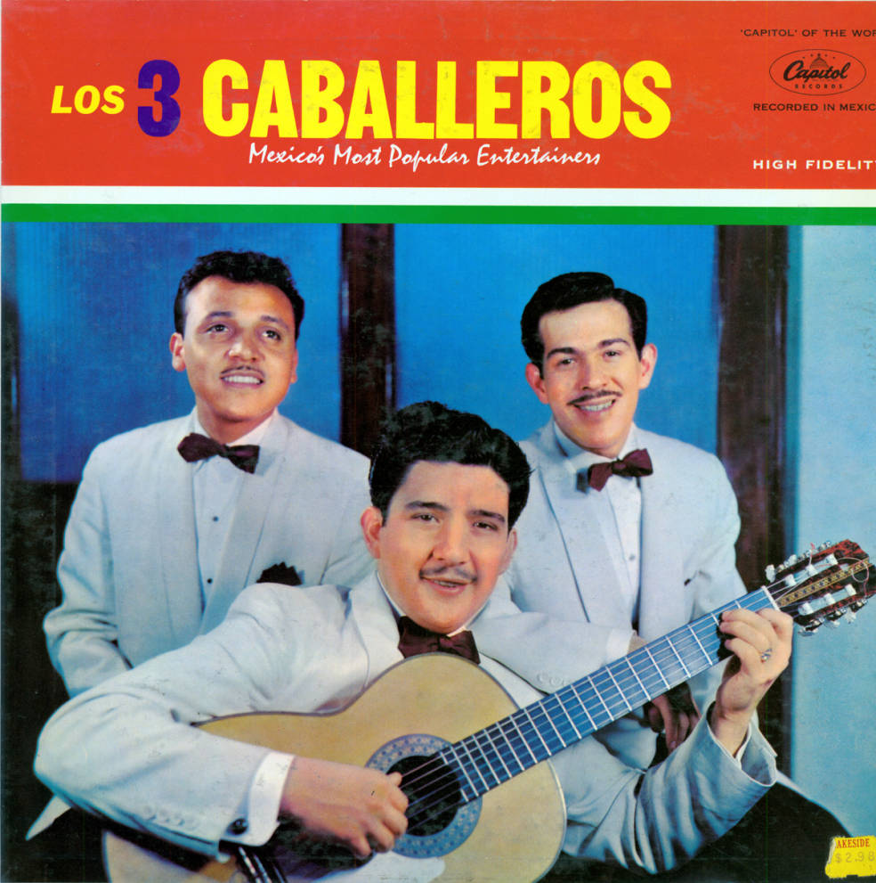 Album cover for Los 3 Caballeros